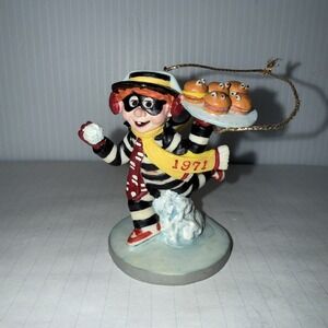 Vintage McDonald's Christmas Ornament "Hamburglar Holiday Mischief…" 1971 (1996)